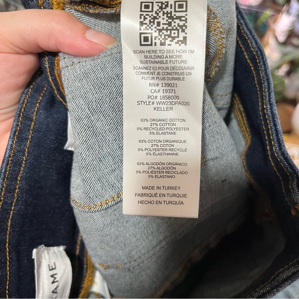 Frame The Bardot Jetset High Rise Flare Jeans in Blue - Picture 13 of 13